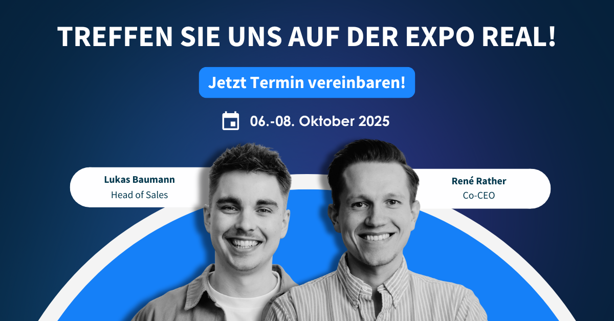 Treffen Sie uns auf der EXPO REAL 2025! 