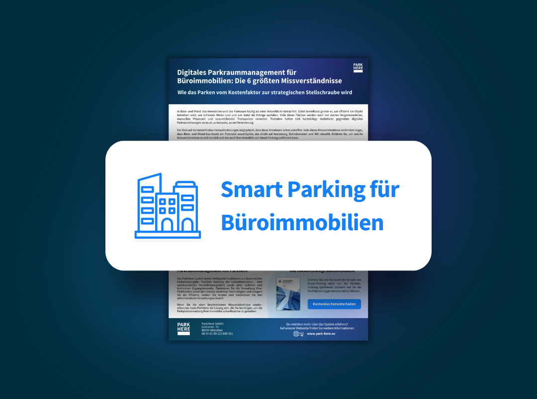 Smart Parking für Büroimmobilien