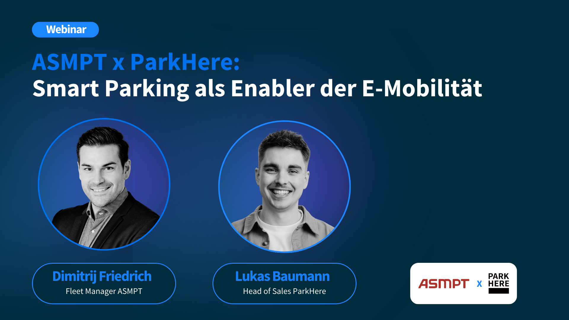 Webinar ParkHere x ASMPT Webinar ASMPT x ParkHere