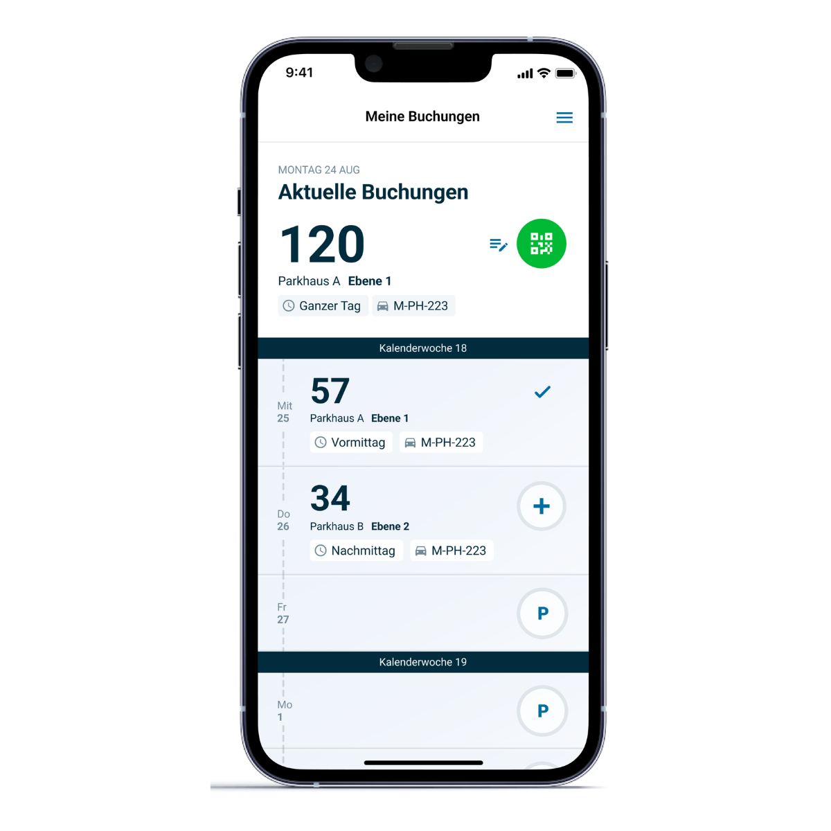Die ParkHere App