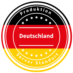 Produktion & Server Standort Deutschland