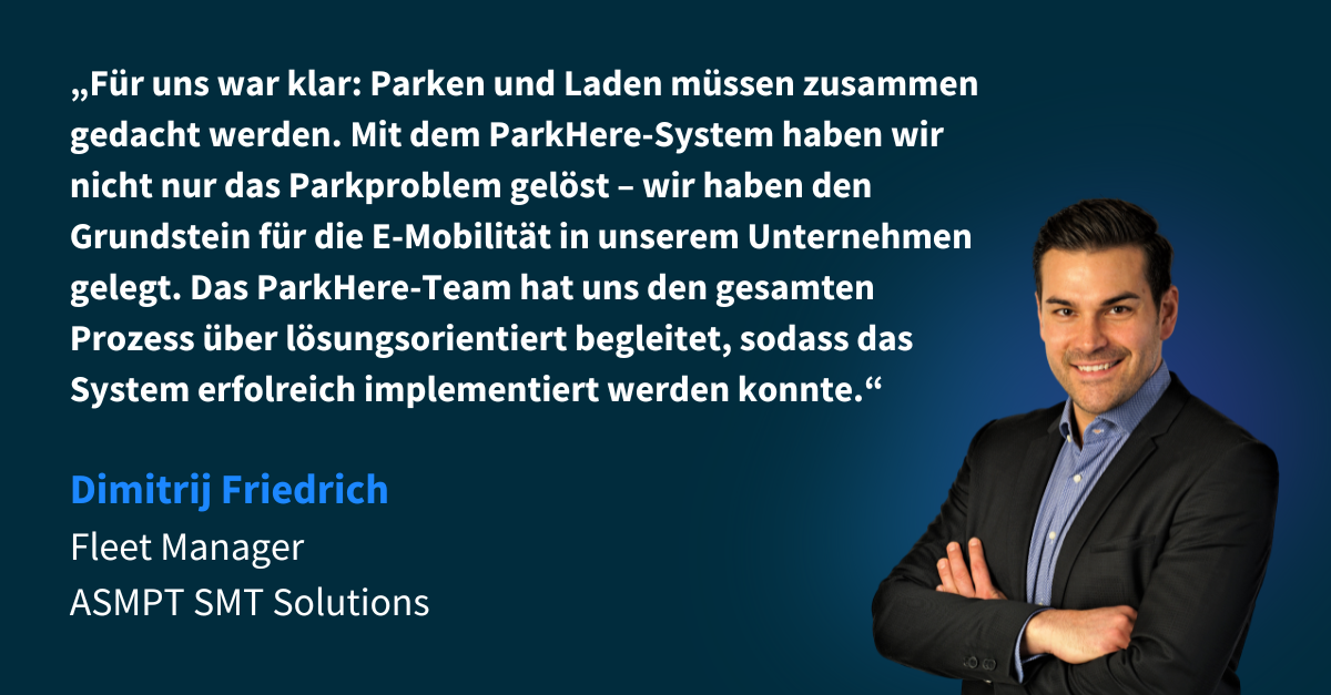 Dimitrij Friedrich, Fleet Manager ASMPT