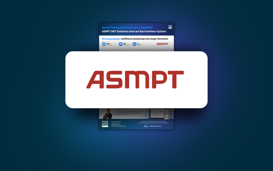 Smart Parking & Charging bei ASMPT