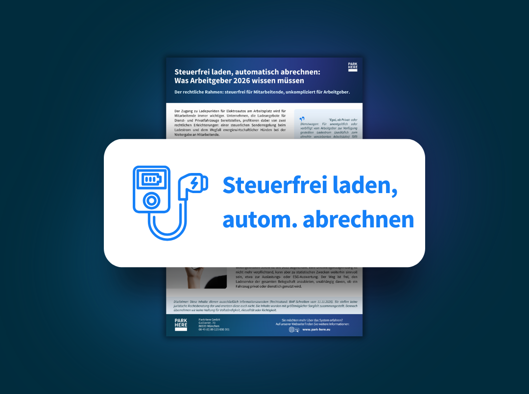 Steuerfrei laden_groß Steuerfrei laden, automatisch abrechnen mit ParkHere