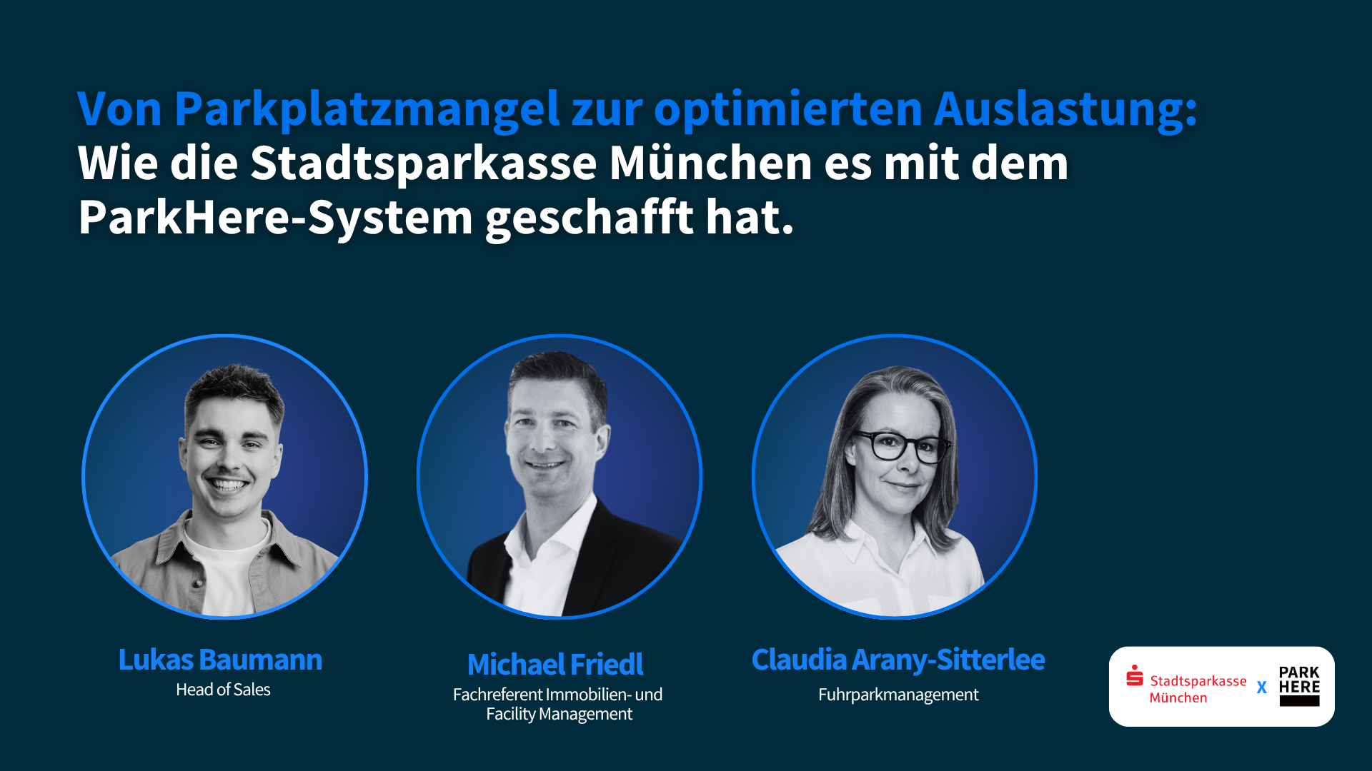 Webinar Stadtsparkasse München x ParkHere Webinar Vorschau ParkHere x Stadtsparkasse München