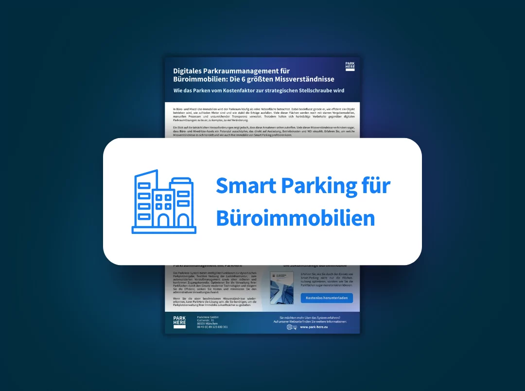 Checkliste RE_groß Smart Parking für Büroimmobilien