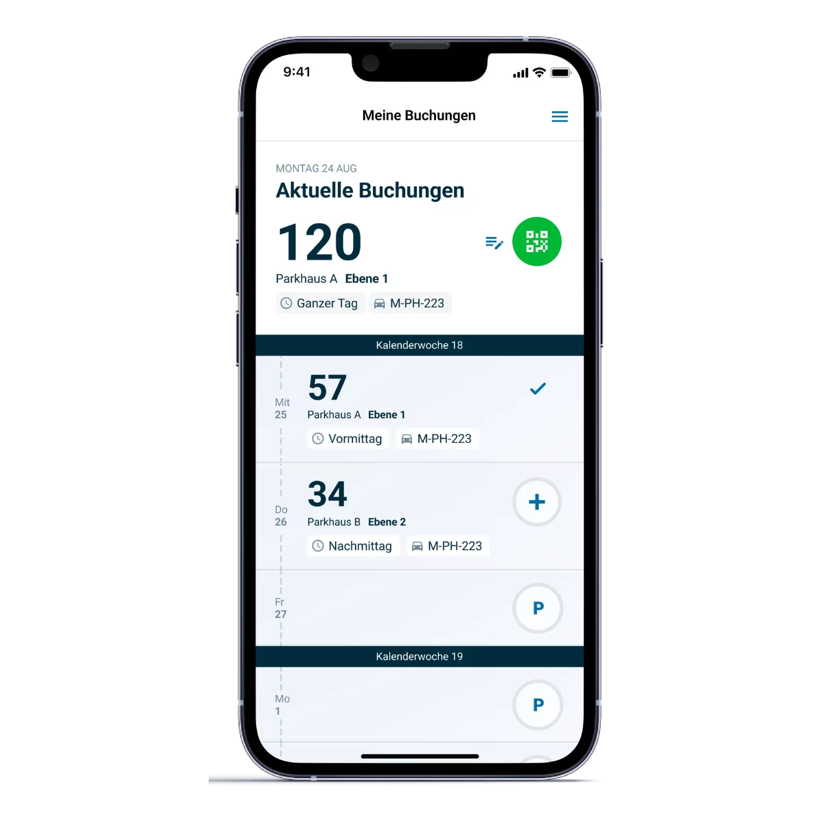 Die ParkHere App