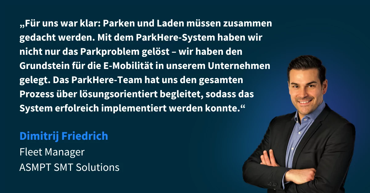 Dimitrij Friedrich, Fleet Manager ASMPT