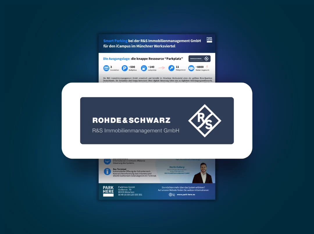 R&S Immobilienmanagement_groß R&S Immobilienmanagement GmbH Success Story mit ParkHere