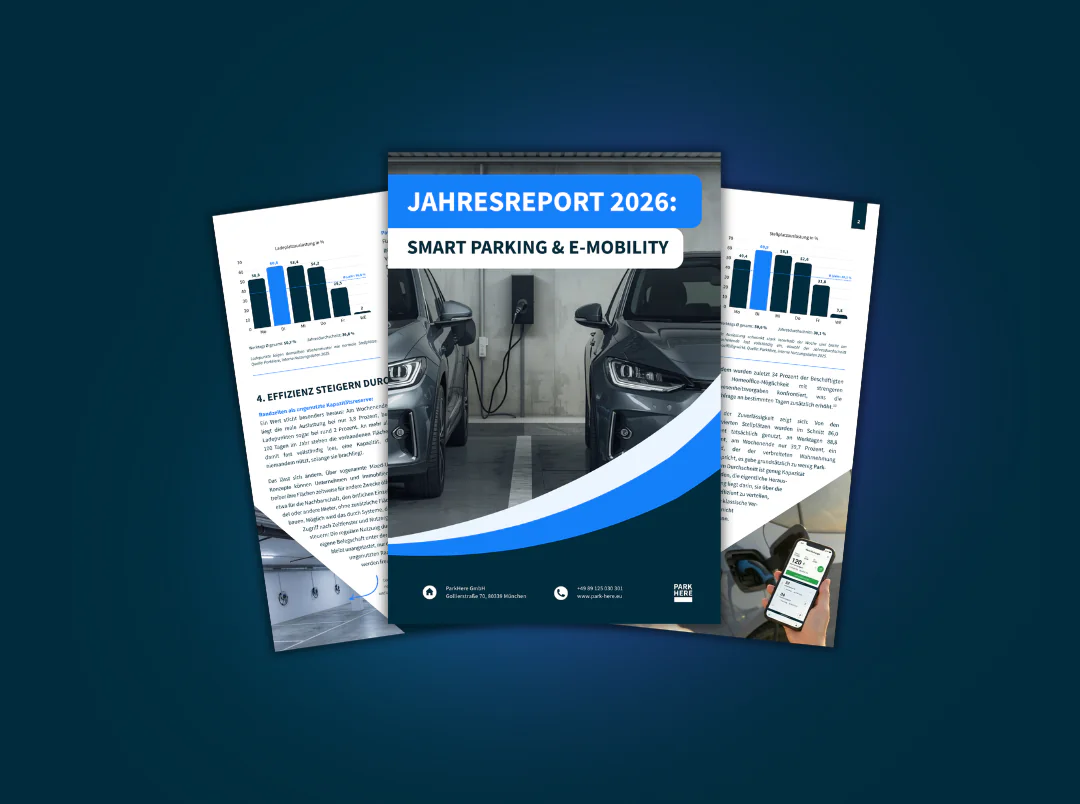 Jahresreport Smart Parking & E-Mobility Vorschaubild