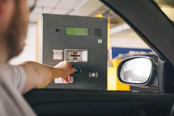 Ticket Automat Parkhaus
