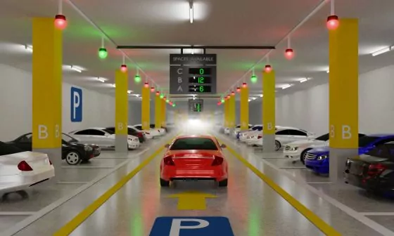 Überkopfsensoren Parken