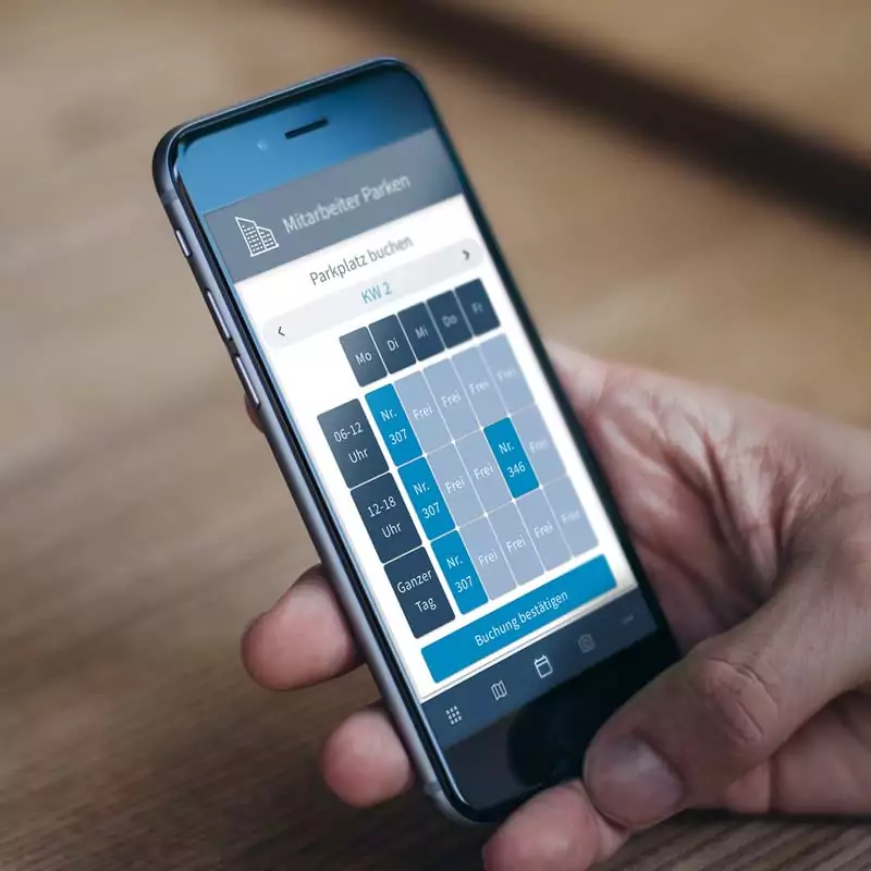 App zur Buchung 